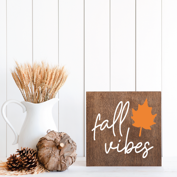 Fall Vibes - 12" x 12"