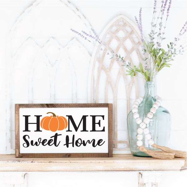 Home Sweet Home Pumpkins - 8" x 14"
