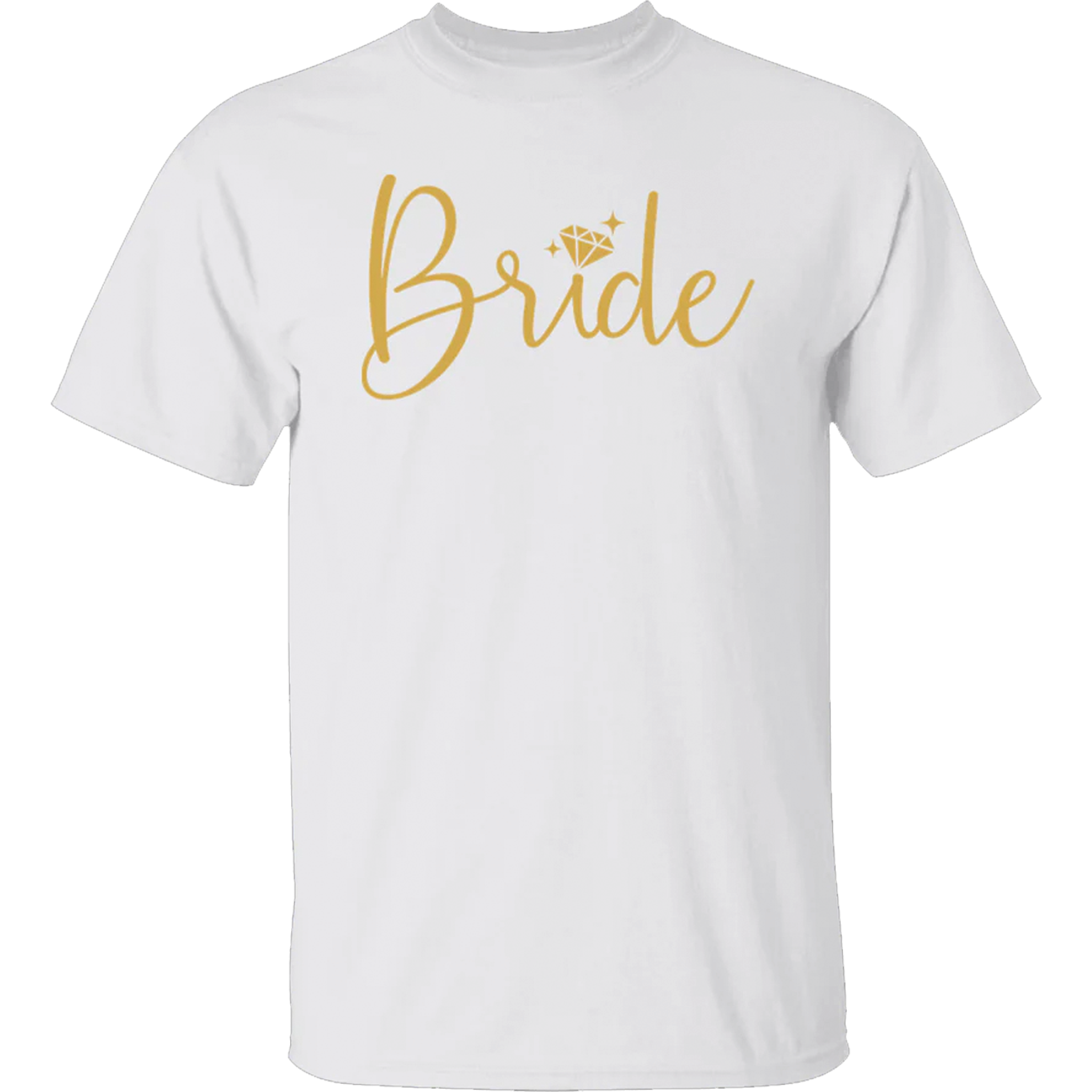Bride Gold Diamond T-Shirt