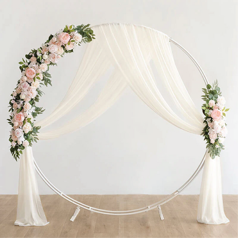 Round Arch with Flowers