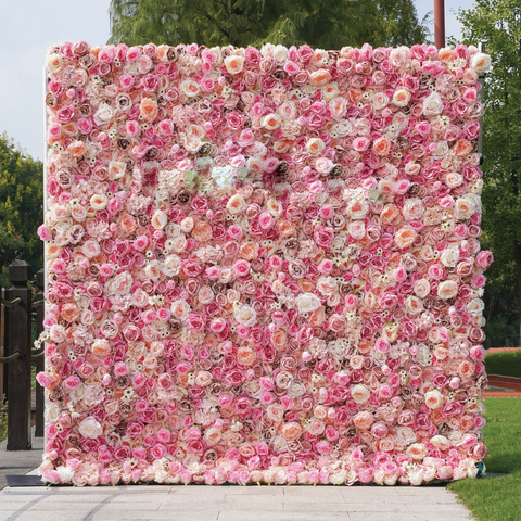 The Pretty In Pink Flower Wall