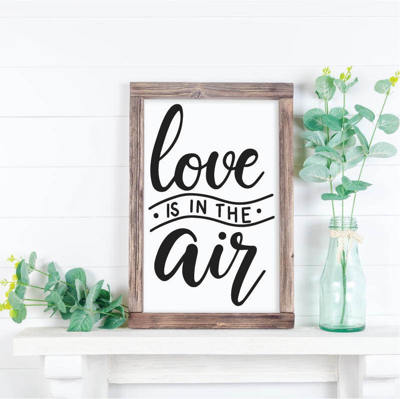 Love Is In The Air - 12" x 16"
